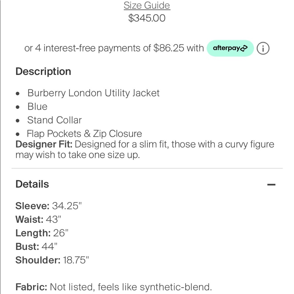 Burberry Utility Jacket Large Medium - image 3